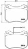 BREMBO P 61 017 Brake Pad Set, disc brake